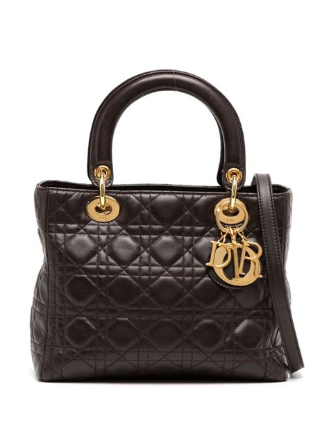 lady dior bag used|pre owned lady dior bag.